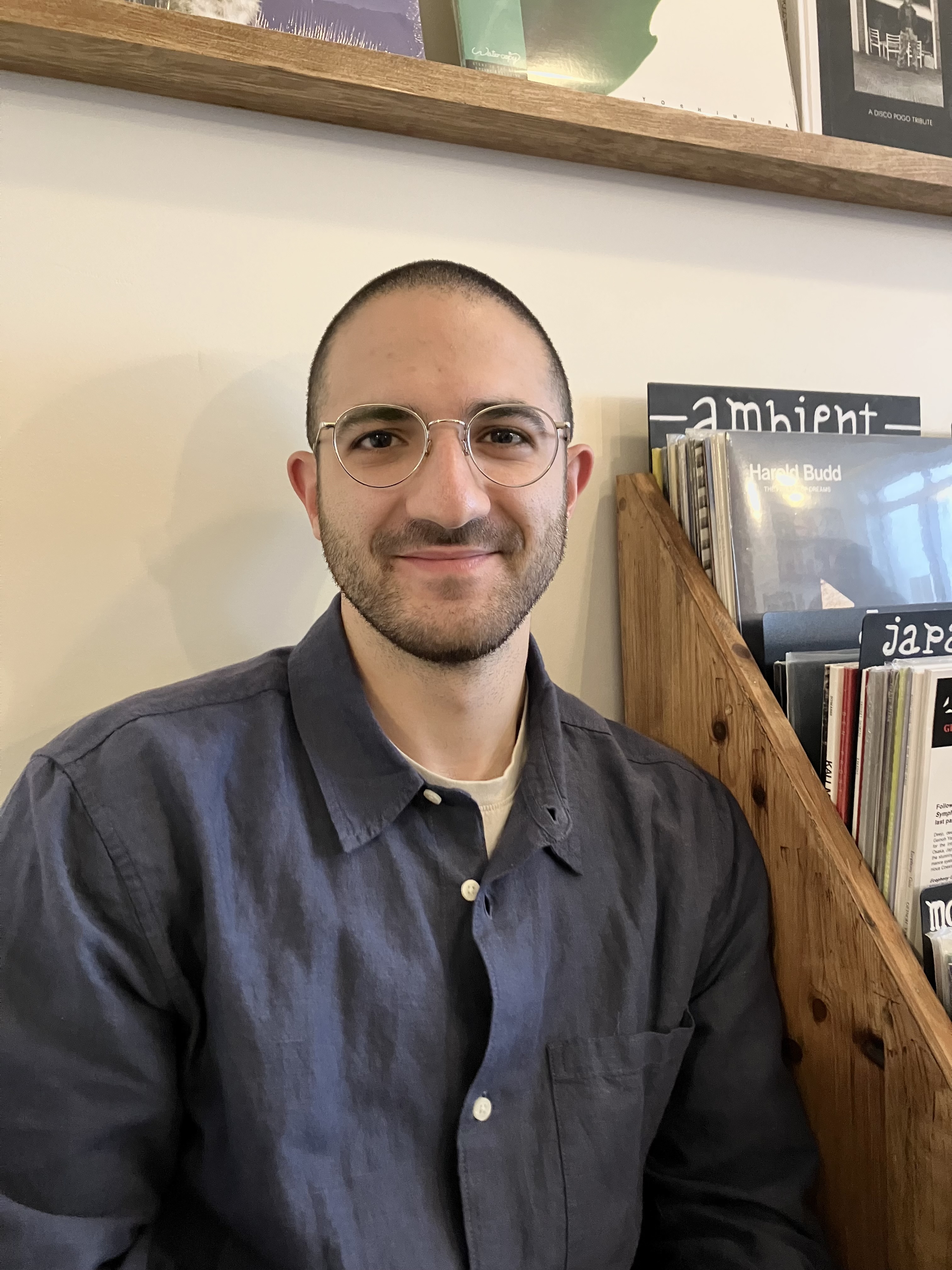 At Comets Cafe, Paris.